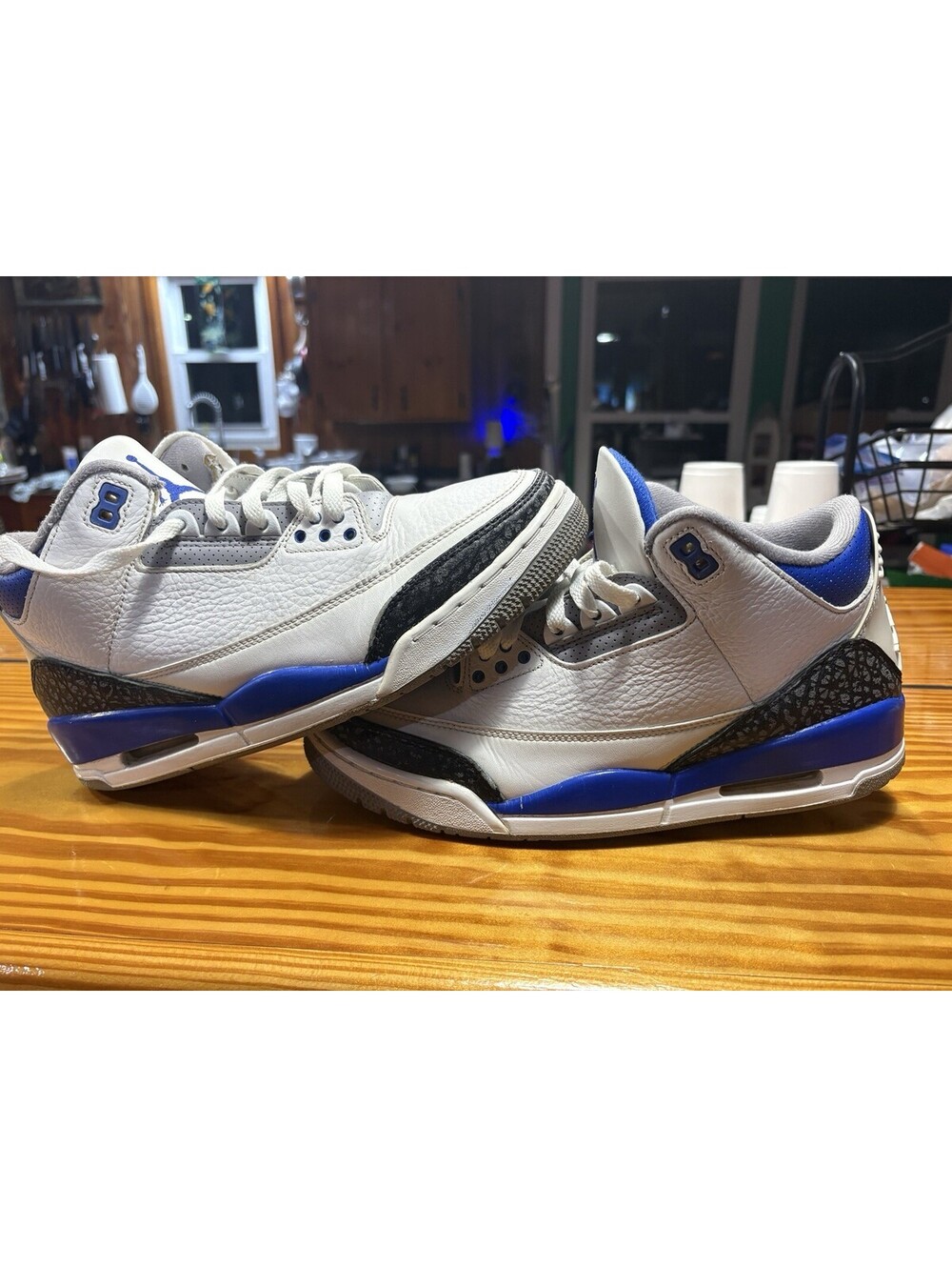 Size 9 - Jordan 3 Retro Mid Racer Blue